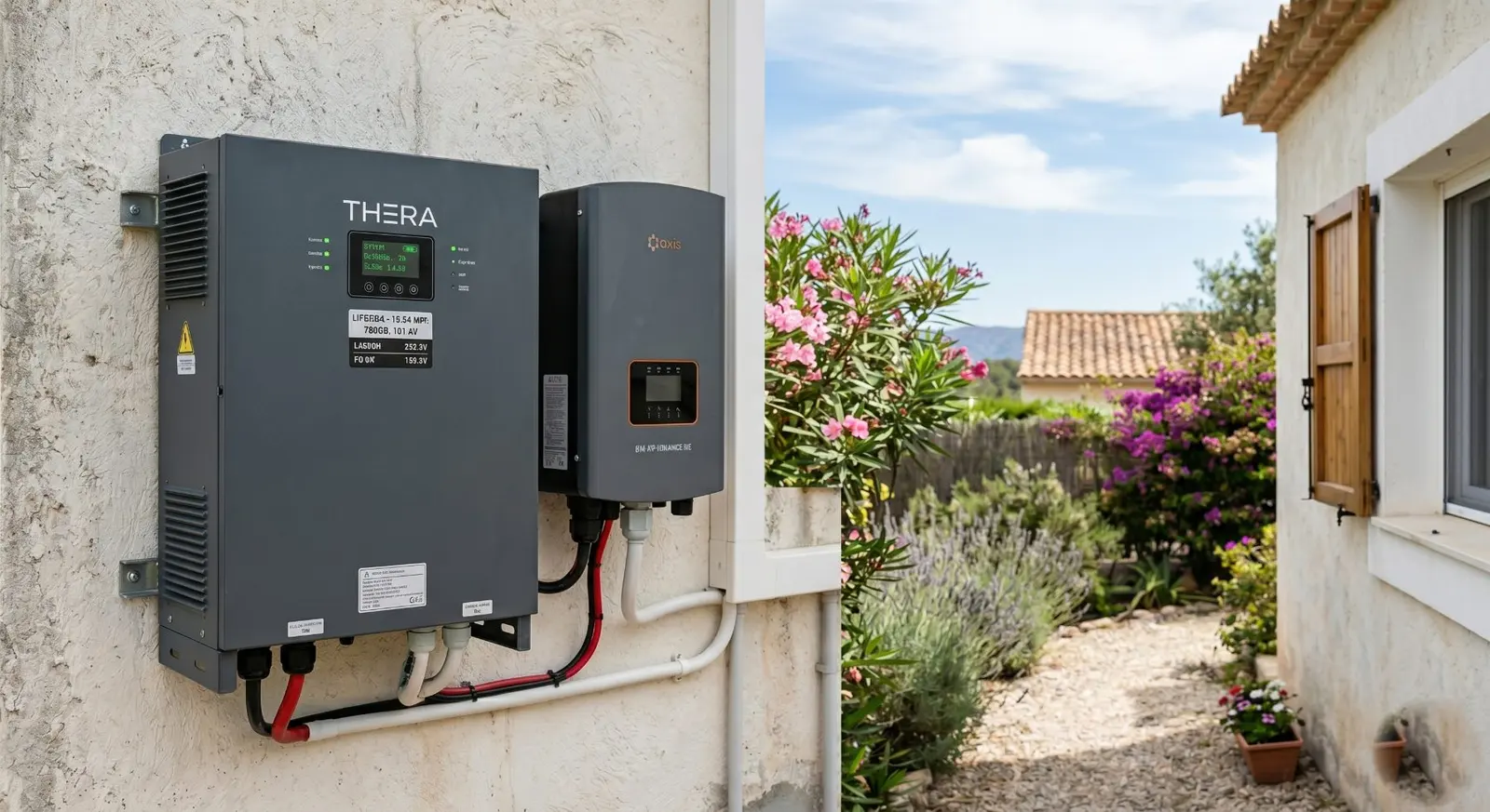Banco de baterías LiFePO4 THERA